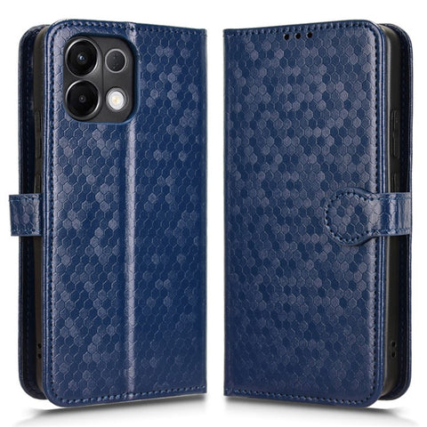 For Oppo K13 5G  /  K12s Wallet Case Dot Pattern Imprint PU Leather Phone Cover