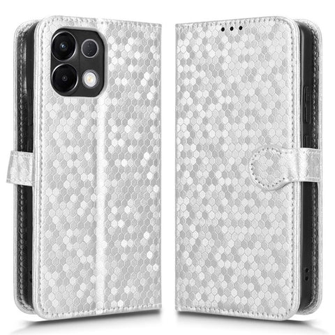 For Oppo K13 5G  /  K12s Wallet Case Dot Pattern Imprint PU Leather Phone Cover