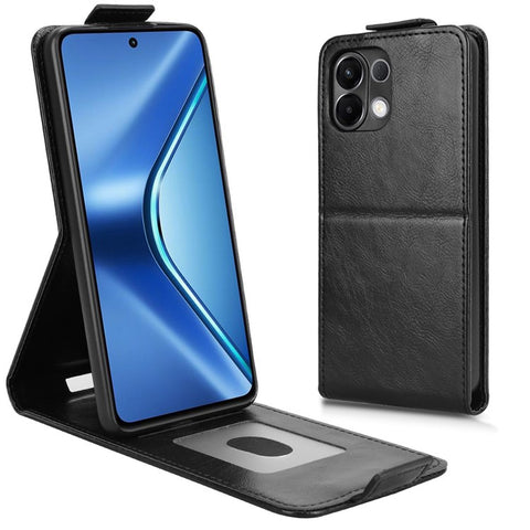 For Oppo K13 5G  /  K12s Stand Case Magnetic Clasp Vertical Flip Leather Phone Cover with Card Holder