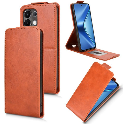 For Oppo K13 5G  /  K12s Stand Case Magnetic Clasp Vertical Flip Leather Phone Cover with Card Holder