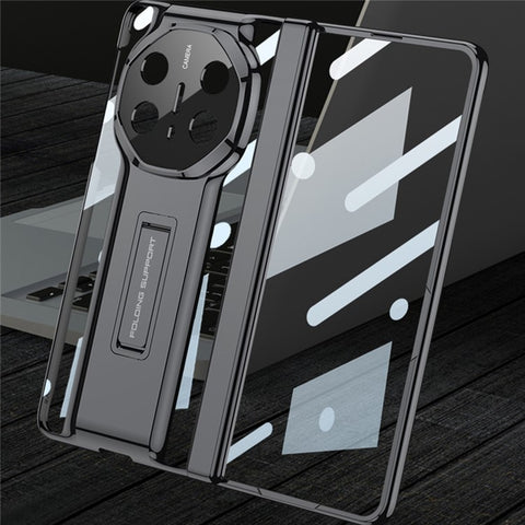 GKK For Huawei Mate X6 Case Magnetic Hinge PC Phone Cover with Kickstand / Tempered Glass Film