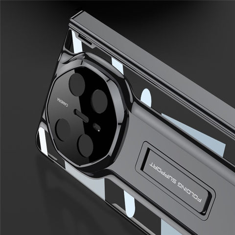 GKK For Huawei Mate X6 Case Magnetic Hinge PC Phone Cover with Kickstand / Tempered Glass Film