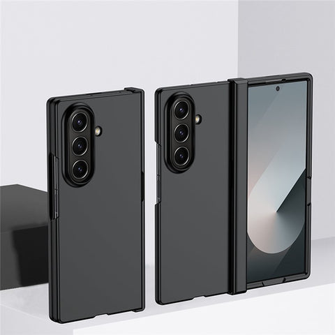 For Samsung Galaxy Z Fold7 5G Case Hinge Protection Skin-Touch PC Phone Cover