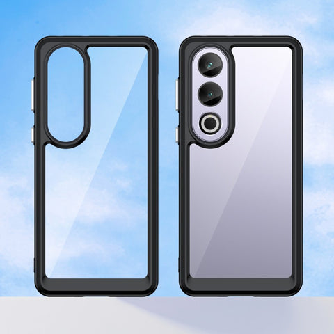 WANLONFENG For OnePlus Ace 3V 5G Phone Case  XC Series TPU Acrylic Cover with Tempered Glass (Big Lens Hole)