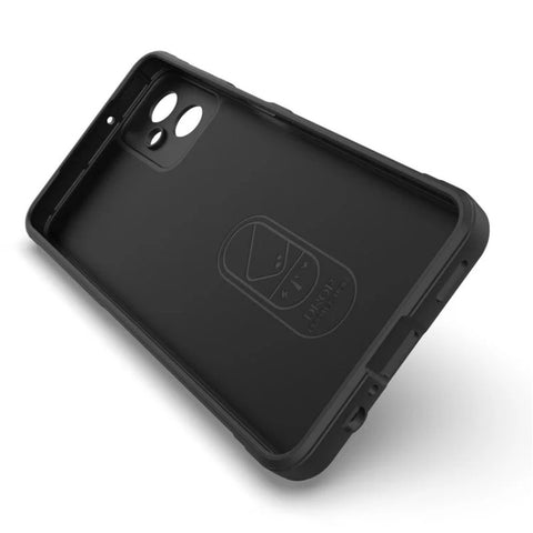 WANLONFENG For Samsung Galaxy A06 5G TPU Case  HD Series Anti Slip Phone Cover with Tempered Glass
