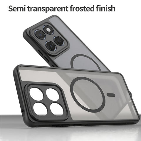 For Motorola Edge 60 Fusion 5G  /  Edge 60 5G Magnetic Case Anti Drop PC + TPU Phone Cover