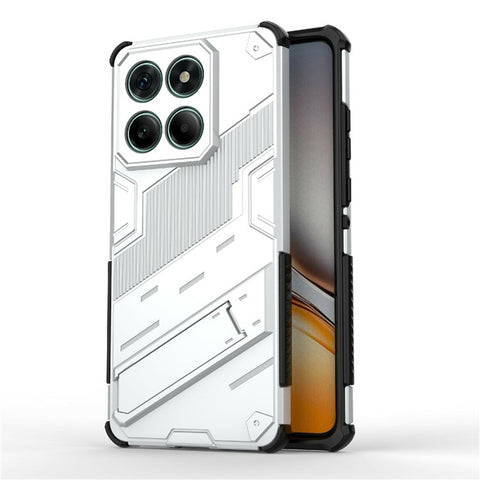 For Motorola Edge 60 Fusion 5G Case PC + TPU Shockproof Phone Cover with Kickstand