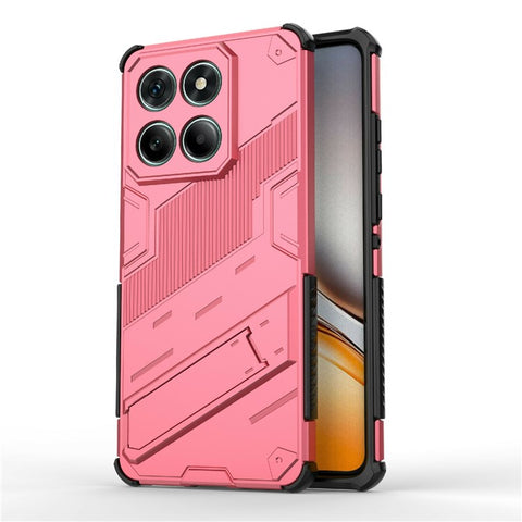 For Motorola Edge 60 Fusion 5G Case PC + TPU Shockproof Phone Cover with Kickstand