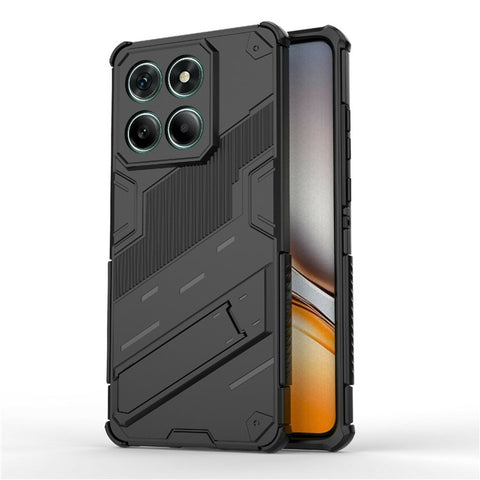 For Motorola Edge 60 Fusion 5G Case PC + TPU Shockproof Phone Cover with Kickstand