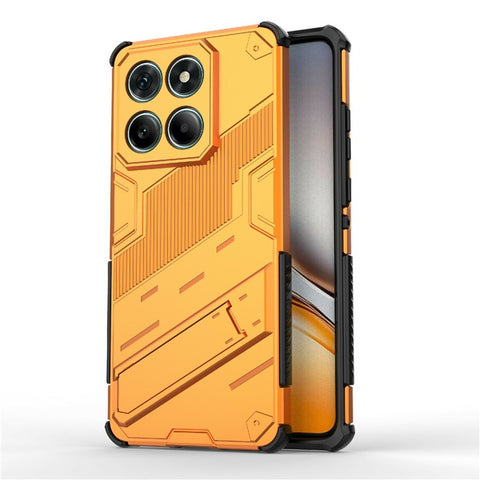 For Motorola Edge 60 Fusion 5G Case PC + TPU Shockproof Phone Cover with Kickstand