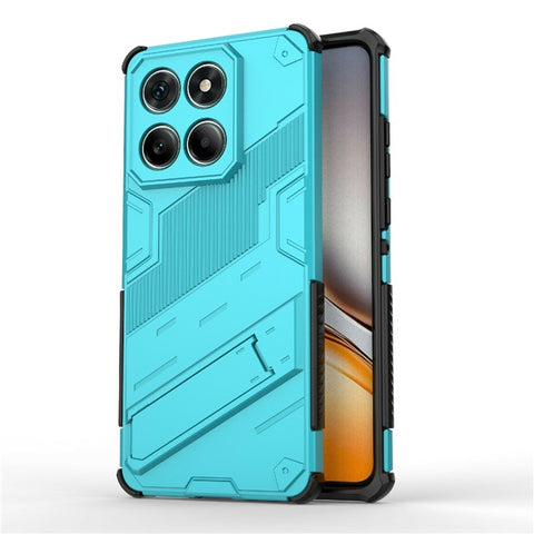 For Motorola Edge 60 Fusion 5G Case PC + TPU Shockproof Phone Cover with Kickstand