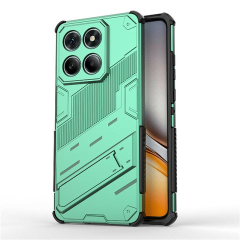 For Motorola Edge 60 Fusion 5G Case PC + TPU Shockproof Phone Cover with Kickstand