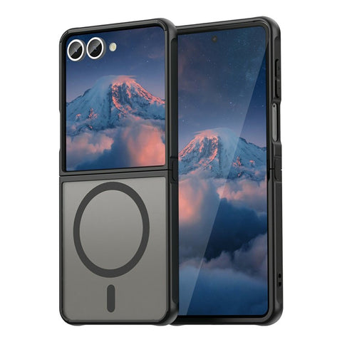 For Samsung Galaxy Z Flip7 5G Magnetic Case Anti Drop PC + TPU Phone Cover