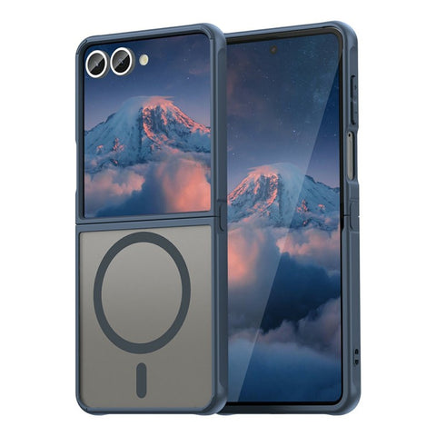 For Samsung Galaxy Z Flip7 5G Magnetic Case Anti Drop PC + TPU Phone Cover
