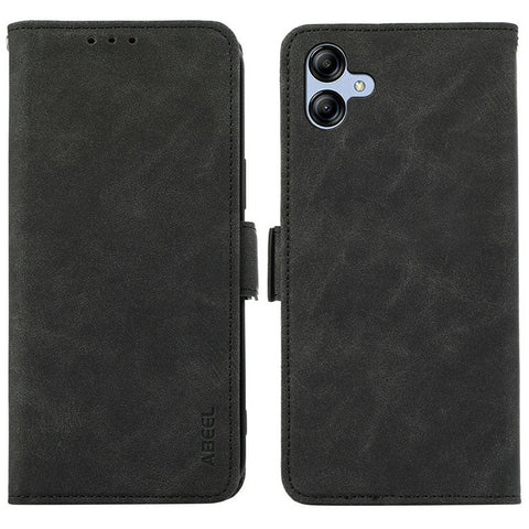 ABEEL For Samsung Galaxy A07 5G / A07 4G / A06 4G / A06 5G Case PU Leather Folio Stand View RFID Blocking Phone Cover