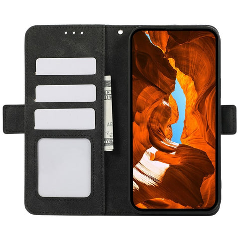 ABEEL For Samsung Galaxy A07 5G / A07 4G / A06 4G / A06 5G Case PU Leather Folio Stand View RFID Blocking Phone Cover