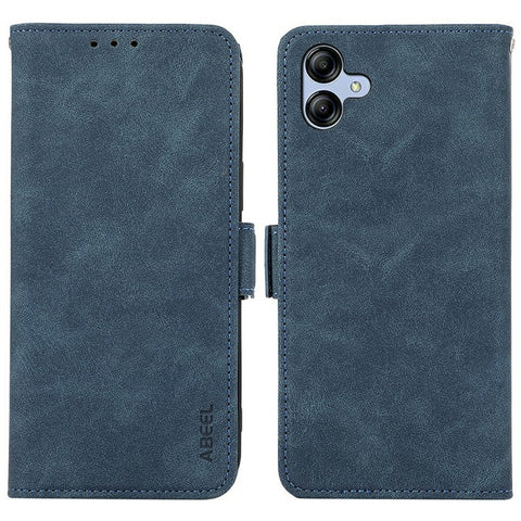 ABEEL For Samsung Galaxy A07 5G / A07 4G / A06 4G / A06 5G Case PU Leather Folio Stand View RFID Blocking Phone Cover