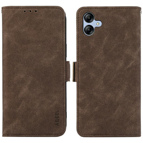 ABEEL For Samsung Galaxy A07 5G / A07 4G / A06 4G / A06 5G Case PU Leather Folio Stand View RFID Blocking Phone Cover