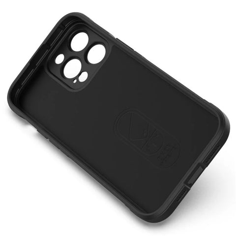 WANLONFENG For iPhone 12 Pro Max 6.7 inch TPU Case  HD Series Anti Slip Phone Cover with Tempered Glass