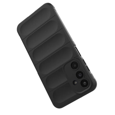 WANLONFENG For Samsung Galaxy M16 5G TPU Case  HD Series Anti Slip Phone Cover with Tempered Glass