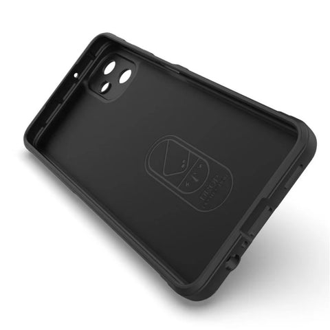 WANLONFENG For Samsung Galaxy M06 5G / Galaxy F06 5G TPU Case  HD Series Anti Slip Phone Cover with Tempered Glass
