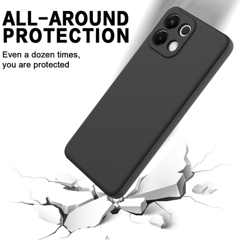 For Oppo K13 5G Liquid Silicone Case Phone Back Cover with Hand Strap