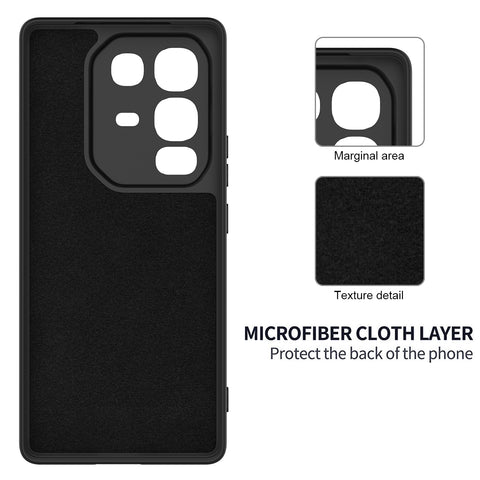 For Infinix Note 50 Pro+ 5G Liquid Silicone Case Phone Back Cover with Hand Strap