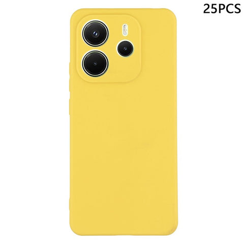 Bulk Purchasing 25Pcs For Xiaomi Redmi Note 14 4G (163.25mm) Case 1.2mm TPU Matte Phone Cover