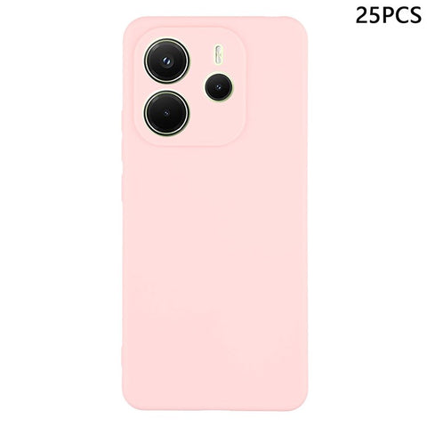 Bulk Purchasing 25Pcs For Xiaomi Redmi Note 14 4G (163.25mm) Case 1.2mm TPU Matte Phone Cover