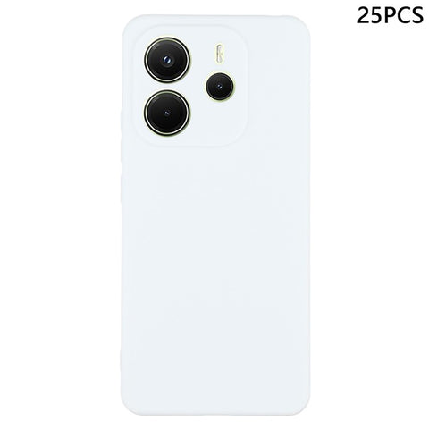 Bulk Purchasing 25Pcs For Xiaomi Redmi Note 14 4G (163.25mm) Case 1.2mm TPU Matte Phone Cover