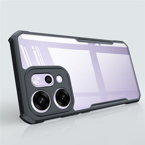XUNDD For Oppo Reno14 Pro 5G (Global) Case Dropproof TPU + Acrylic Clear Back Phone Cover