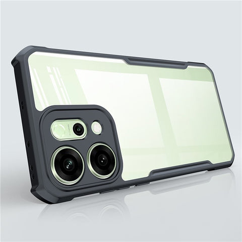 XUNDD For Oppo Reno14 5G (Global) Case Dropproof TPU + Acrylic Clear Back Phone Cover
