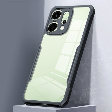 XUNDD For Oppo Reno14 5G (Global) Case Dropproof TPU + Acrylic Clear Back Phone Cover