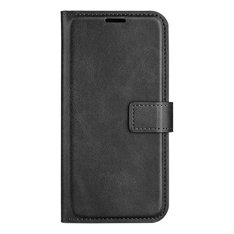 For iPhone 17 Pro Max Stand Case Anti-Scratch Calf Texture Leather Phone Cover