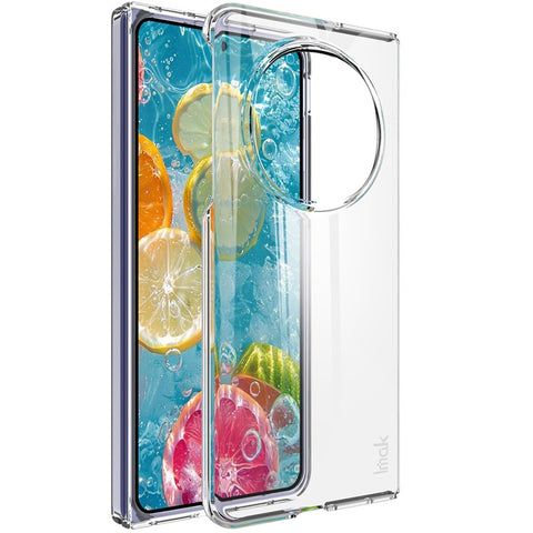 IMAK Crystal Case II Pro for Oppo Find N5 5G Case Clear PC Phone Cover (Upper Cover + Lower Cover)
