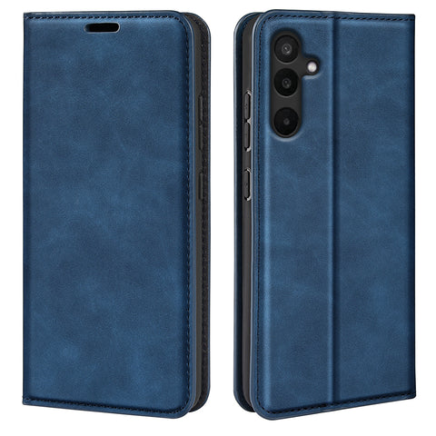 For Samsung Galaxy M16 5G Case Skin Touch Leather Wallet Phone Cover