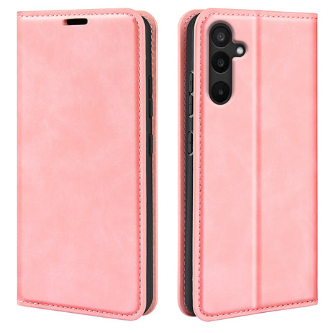 For Samsung Galaxy M16 5G Case Skin Touch Leather Wallet Phone Cover