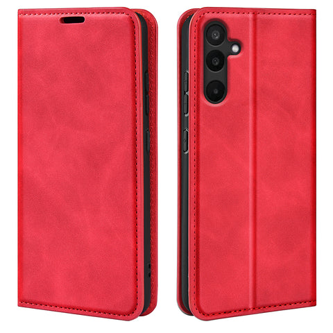 For Samsung Galaxy M16 5G Case Skin Touch Leather Wallet Phone Cover