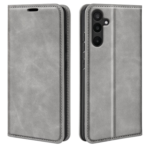 For Samsung Galaxy M16 5G Case Skin Touch Leather Wallet Phone Cover