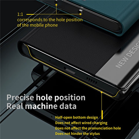 For Xiaomi Redmi Note 14 4G (163.25mm) Case Anti-Drop Leather Phone Cover with Stand