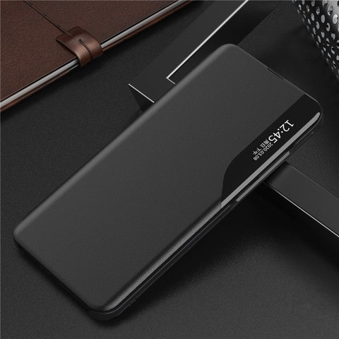 For Xiaomi Redmi Note 14 4G (163.25mm) Phone Case Folio Flip PU Leather Stand Cover