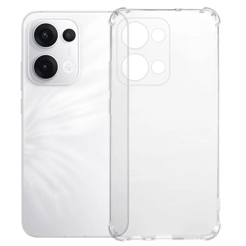 WANLONFENG For Oppo Reno13 Pro 5G TPU Case  WL3 Series 1.5mm Phone Cover with Tempered Glass Film