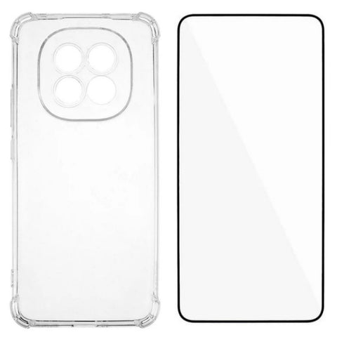 WANLONFENG For Oppo F29 5G TPU Case  WL3 Series 1.5mm Phone Cover with Tempered Glass Film
