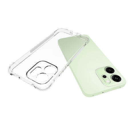 WANLONFENG For Oppo Reno14 5G (Global) TPU Case  WL2 Series 2.0mm Phone Cover with 2Pcs Tempered Glass Films