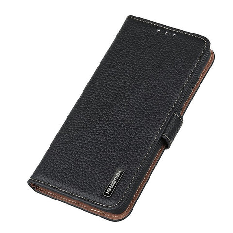 KHAZNEH For Samsung Galaxy A07 5G / A07 4G / A06 4G / A06 5G Case Genuine Cow Leather Flip Phone Cover