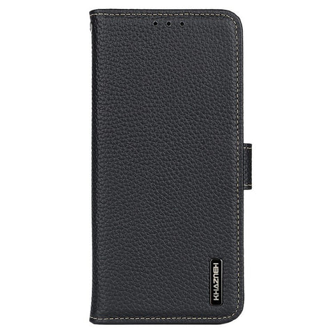 KHAZNEH For Samsung Galaxy A07 5G / A07 4G / A06 4G / A06 5G Case Genuine Cow Leather Flip Phone Cover