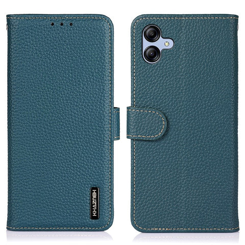 KHAZNEH For Samsung Galaxy A07 5G / A07 4G / A06 4G / A06 5G Case Genuine Cow Leather Flip Phone Cover