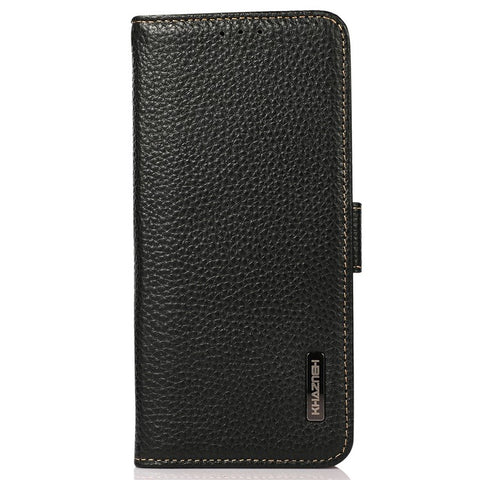 KHAZNEH for Samsung Galaxy A07 5G / A07 4G / A06 4G / A06 5G Phone Case Genuine Cow Leather Cover RFID Blocking