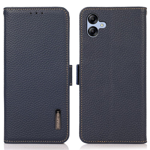 KHAZNEH for Samsung Galaxy A07 5G / A07 4G / A06 4G / A06 5G Phone Case Genuine Cow Leather Cover RFID Blocking