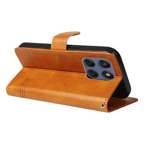 For Motorola Edge 60 5G / Motorola Edge 60 Pro 5G / Motorola Edge (2025) 5G / Motorola Edge 60 Fusion 5G Wallet Case T-Shape Lines Leather Phone Cover Stand
